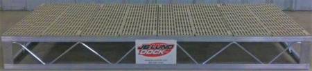 New ALUMINUM ROLL IN DOCK SECTIONS W/SUNWALK PANELS -- 8', 12', & 16' LENGTHS AVAILABLE