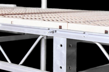 New ALUMINUM ROLL IN DOCK SECTIONS W/SUNWALK PANELS -- 8', 12', & 16' LENGTHS AVAILABLE