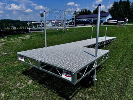 New 40' ALUMINUM ROLL-IN DOCK KIT **FACTORY DIRECT PRICING**