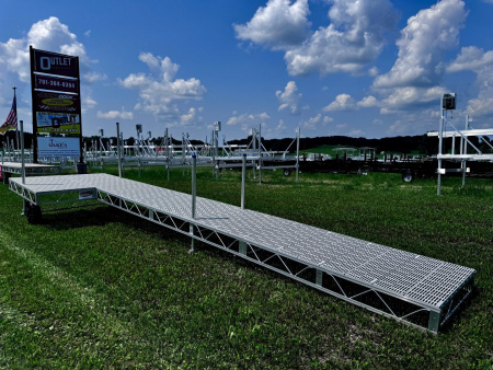 New 40' ALUMINUM ROLL-IN DOCK KIT **FACTORY DIRECT PRICING**