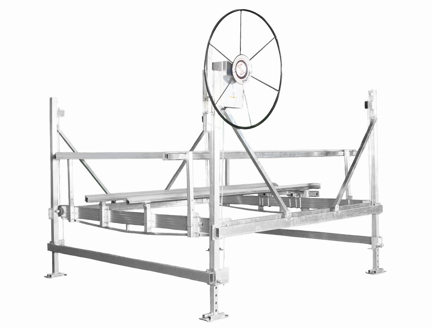 New JB LUND 6000lb x 120" VERTICAL BOAT LIFT