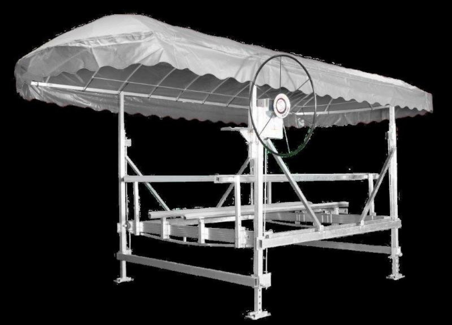New JB LUND 6000lb x 120" VERTICAL BOAT LIFT