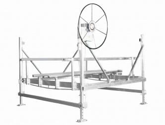 New JB LUND 6000lb x 120" VERTICAL BOAT LIFT