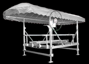 New JB LUND 6000lb x 120" VERTICAL BOAT LIFT