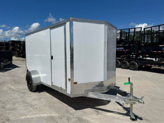 New 2025 ALCOM STEALTH TRAILERS C6x12SA-XLT-P Cargo / Enclosed Trailer