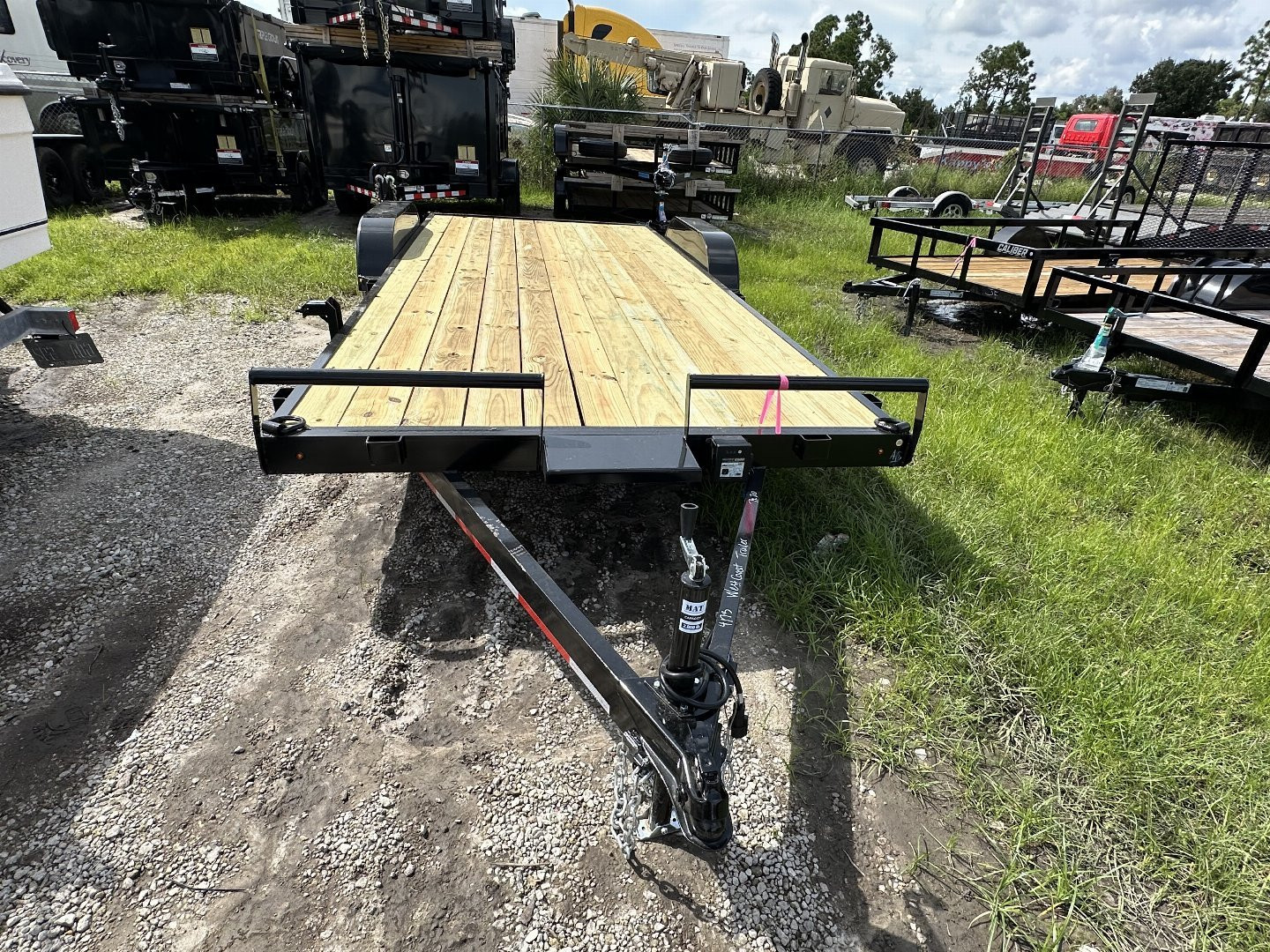 New Caliber Trailer 7x20 7K GVWR Car Hauler Car Hauler