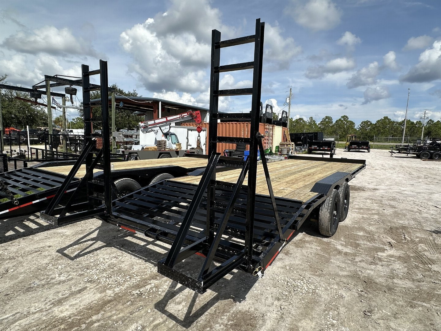 New 2026 Caliber Trailer Mfg 8.5x24 14K Drive Over Fender Equipment Trailer