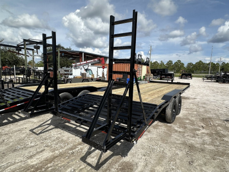 New 2026 Caliber Trailer Mfg 8.5x24 14K Drive Over Fender Equipment Trailer