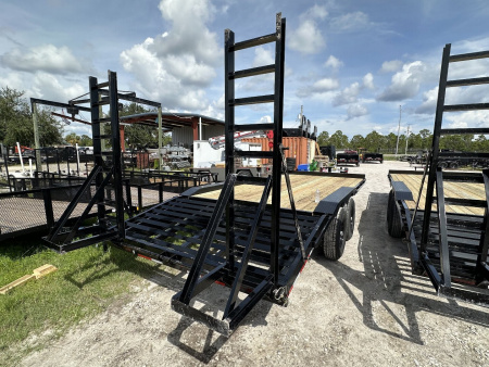 New 2026 Caliber Trailer Mfg 8.5x20 14K Drive Over Fender Equipment Trailer