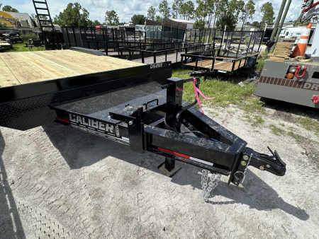 New 2026 Caliber Trailer Mfg 8.5x20 14K Drive Over Fender Equipment Trailer