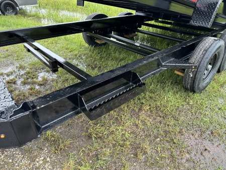 New 2026 Caliber Trailer Mfg 7x16 14K GVWR 48" I-Beam Dump Trailer