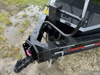 New Caliber Trailer 7x16 14K GVWR 48" I-Beam Dump Trailer