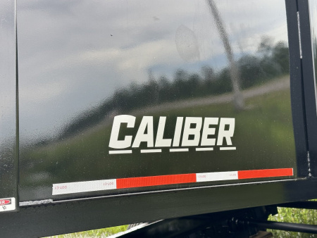 New 2026 Caliber Trailer Mfg 7x16 14K GVWR 48" I-Beam Dump Trailer