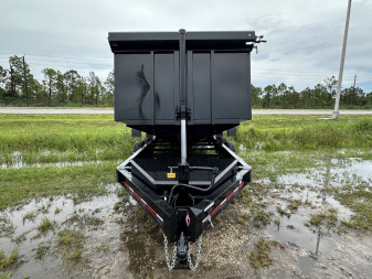 New Caliber Trailer 7x14 14K GVWR 48" I-Beam Dump Trailer