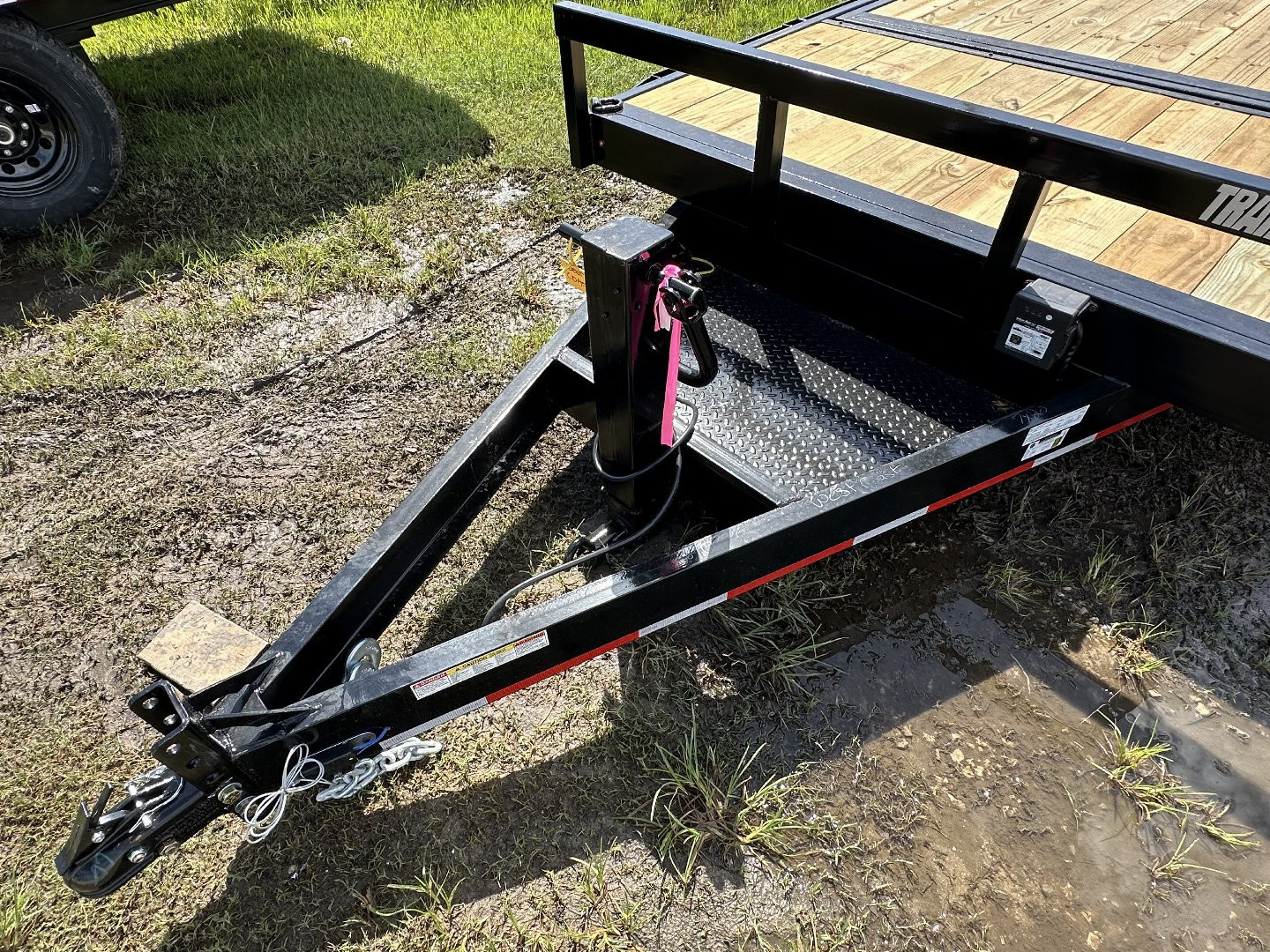 New Caliber Trailer 7x20 14K GVWR Split Tilt Equipment Trailer