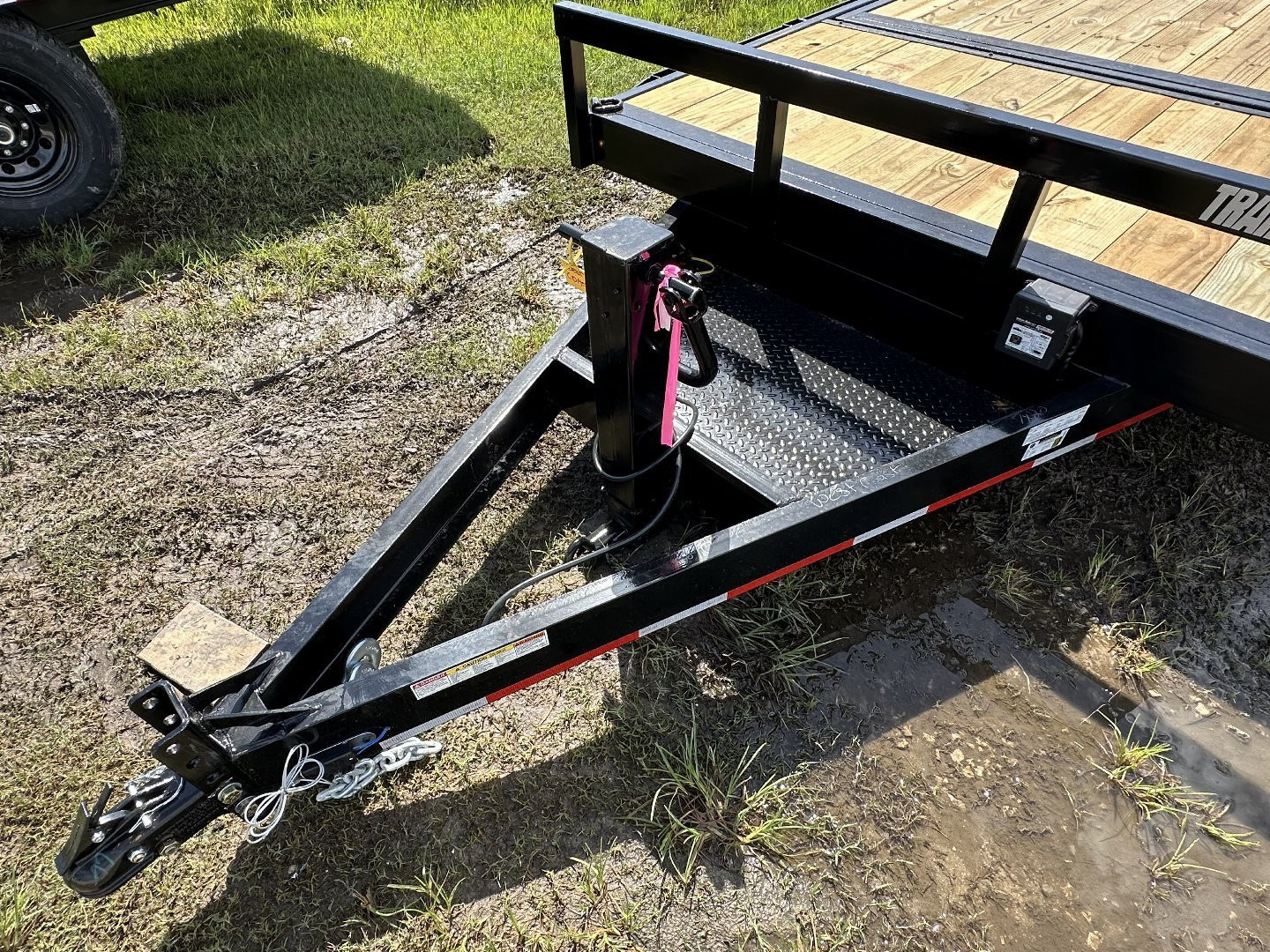 New 2026 Caliber Trailer Mfg 7x20 14K GVWR Split Tilt Equipment Trailer