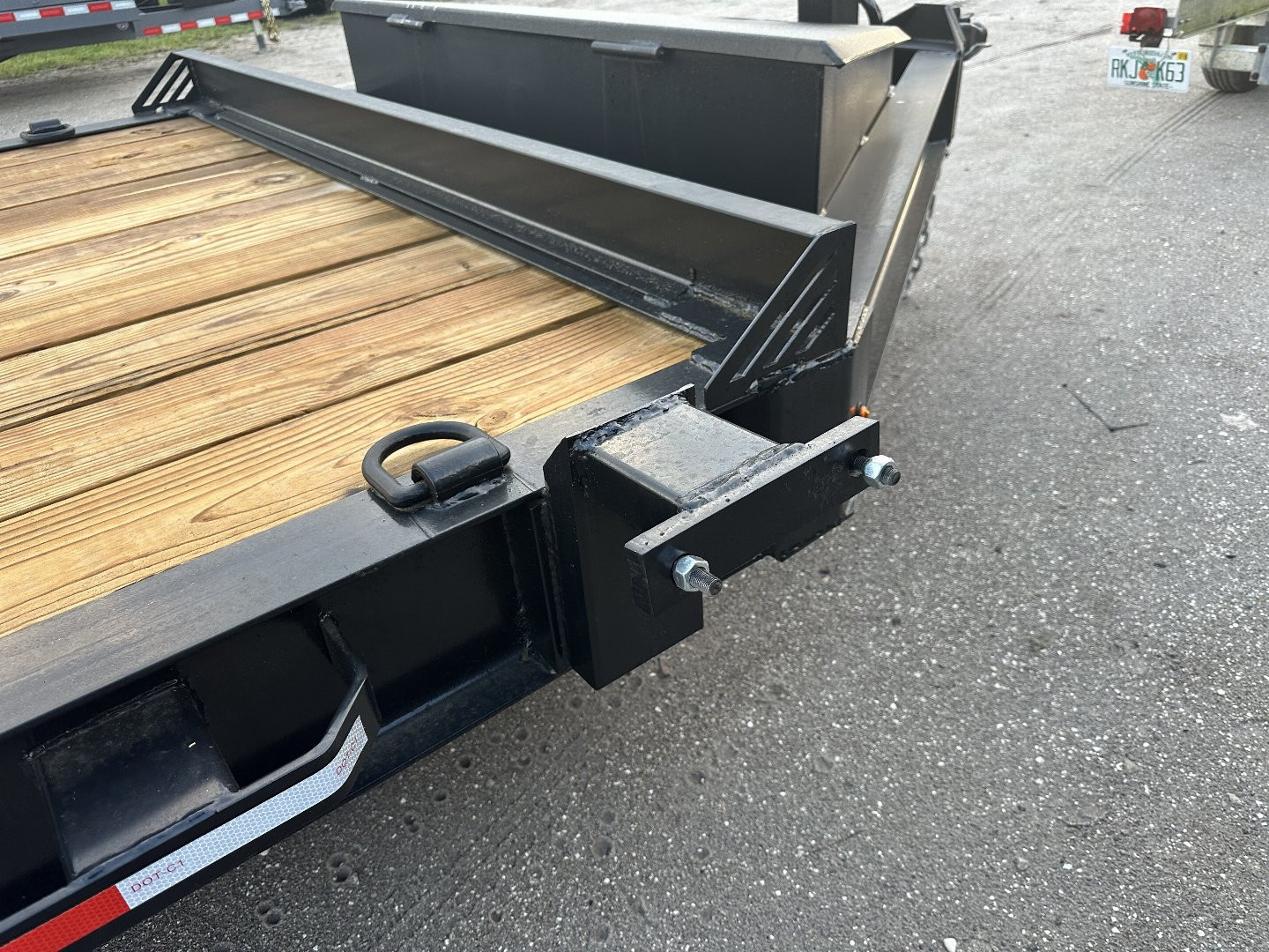 New 2026 Caliber Trailer Mfg 7x24 14K GVWR I-Beam Equipment Trailer