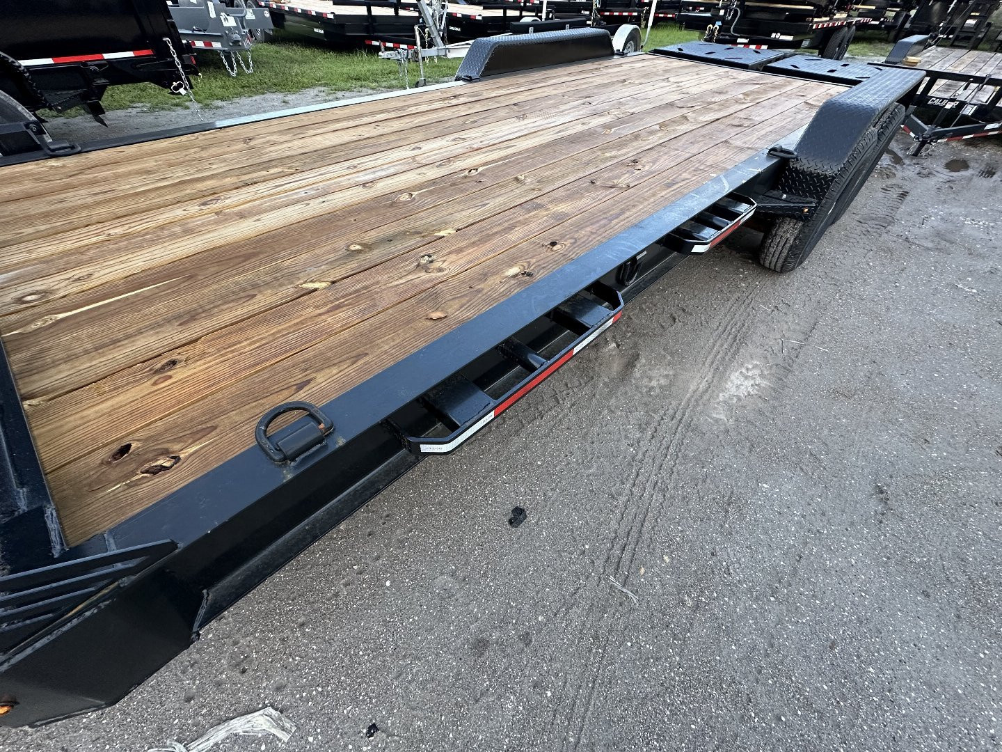 New 2026 Caliber Trailer Mfg 7x20 14K GVWR I-Beam Equipment Trailer