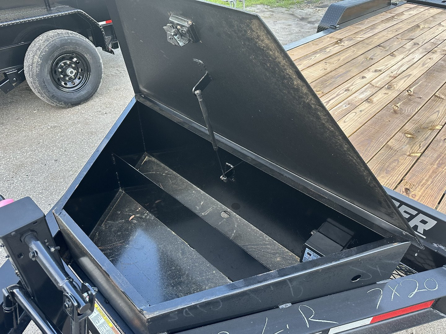 New 2026 Caliber Trailer Mfg 7x20 14K GVWR I-Beam Equipment Trailer