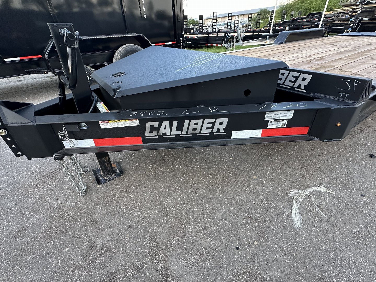 New 2026 Caliber Trailer Mfg 7x20 14K GVWR I-Beam Equipment Trailer