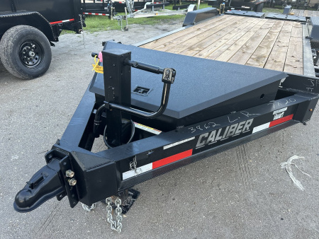 New 2026 Caliber Trailer Mfg 7x20 14K GVWR I-Beam Equipment Trailer