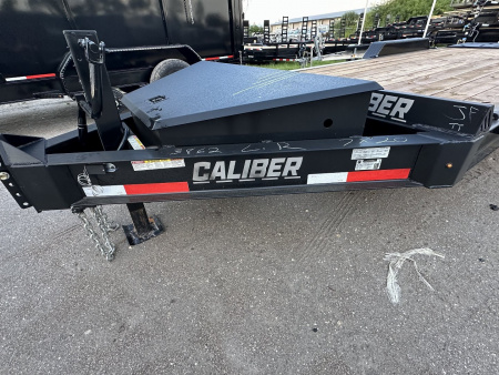 New 2026 Caliber Trailer Mfg 7x20 14K GVWR I-Beam Equipment Trailer