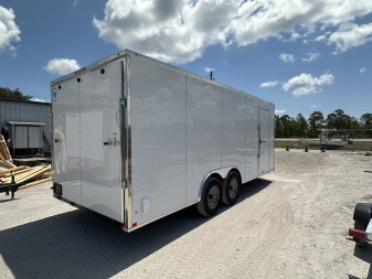 New 2025 DIAMOND CARGO 8.5 x 24 TA Cargo / Enclosed Trailer - 7' Interior Height / .080 Poly Core Semi Screwed Siding