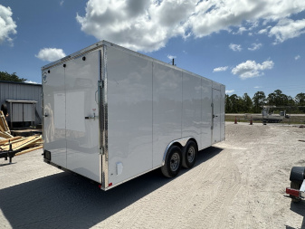 New 2025 DIAMOND CARGO 8.5 x 24 TA Cargo / Enclosed Trailer - 7' Interior Height / .080 Poly Core Semi Screwed Siding