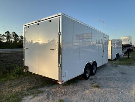New 2025 DIAMOND CARGO 8.5 x 20 TA 7K GVWR Cargo / Enclosed Trailer - 7' Interior Height / .080 Poly Core Semi Screwed Siding