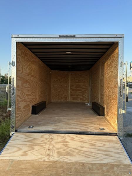 New 2025 DIAMOND CARGO 8.5 x 20 TA 7K GVWR Cargo / Enclosed Trailer - 7' Interior Height / .080 Poly Core Semi Screwed Siding