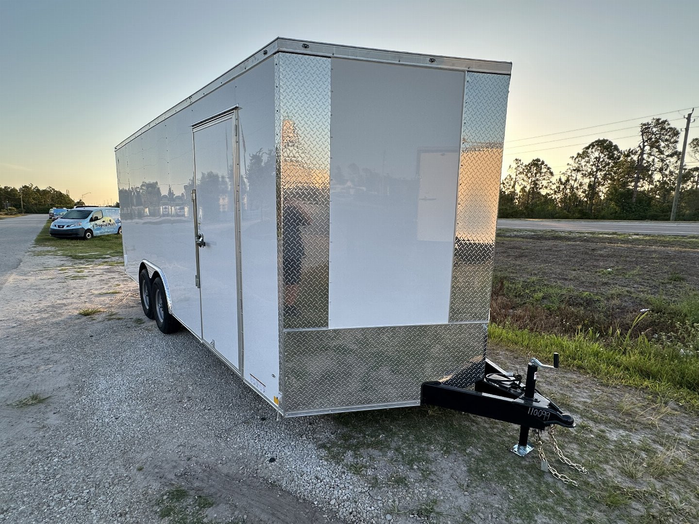 New 2025 DIAMOND CARGO 8.5 x 16 TA Cargo / Enclosed Trailer - 7' Interior Height / .080 Poly Core Semi Screwed Siding