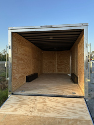 New 2025 DIAMOND CARGO 8.5 x 16 TA Cargo / Enclosed Trailer - 7' Interior Height / .080 Poly Core Semi Screwed Siding