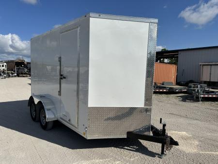 New 2026 DIAMOND CARGO 7 x 16 TA Cargo / Enclosed Trailer - 7' Interior Height / .080 Poly Core - Semi Screwed Siding