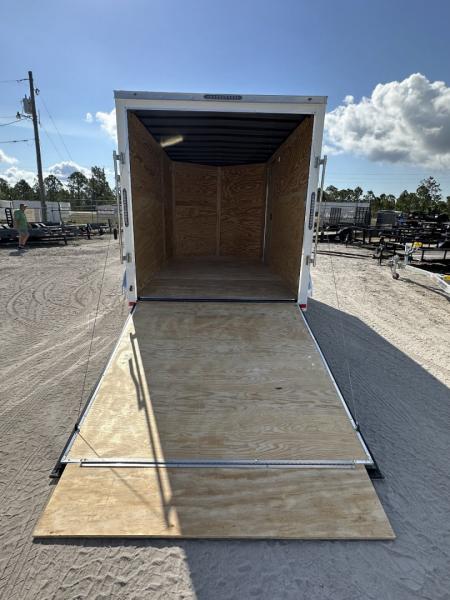 New 2026 DIAMOND CARGO 7 x 12 TA Cargo / Enclosed Trailer- 7' Interior Height / .080 Poly Core - Semi Screwed Siding