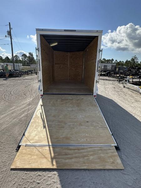 New 2026 DIAMOND CARGO 7 x 12 TA Cargo / Enclosed Trailer- 7' Interior Height / .080 Poly Core - Semi Screwed Siding
