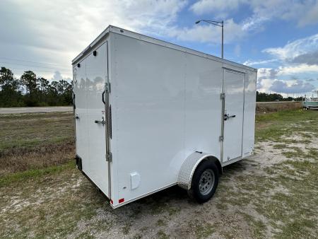 New 2026 DIAMOND CARGO 6 x 12 SA Cargo / Enclosed Trailer- 6'6" Interior Height / .080 Poly Core - Semi Screwed Siding