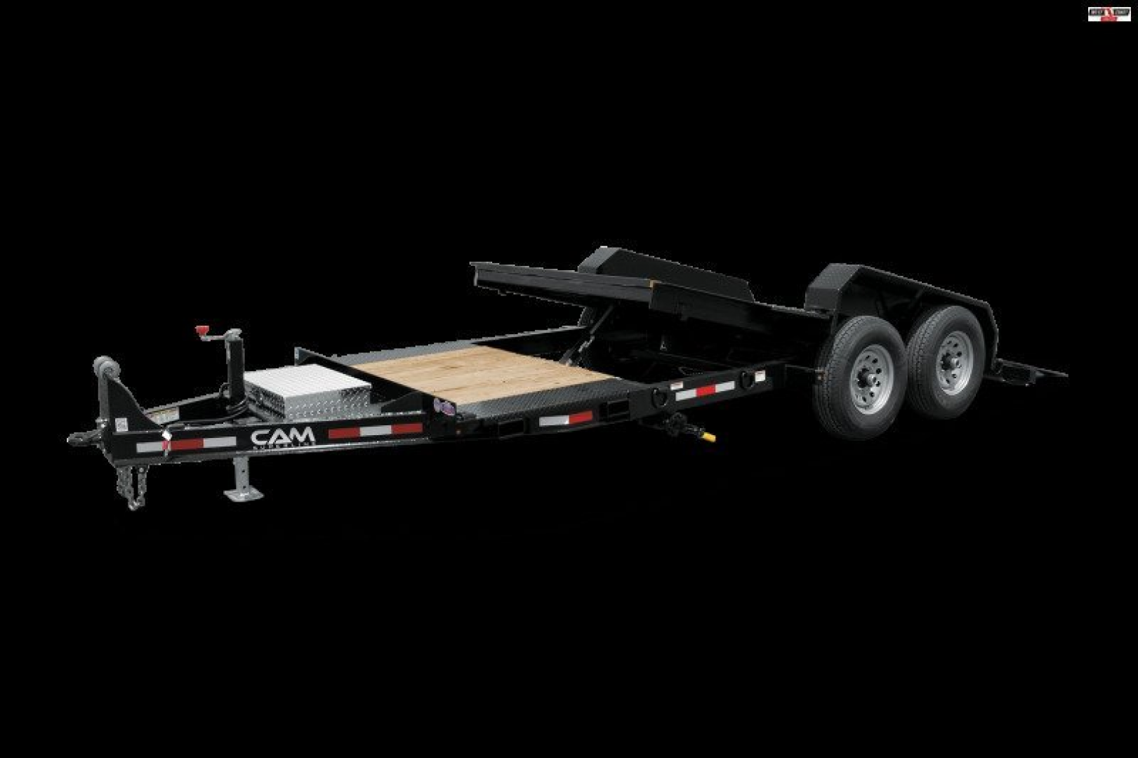 New 2025 CAM SUPERLINE 8.5 x 15+4 7 Ton Split Deck Tilt XW Flatbed Trailer
