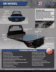 New 2025 NORSTAR SR Bed Truck Bed