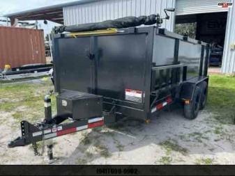 New 2025 TRIPLE CROWN TRAILERS 7' x 16' Heavy Duty 14K Dump Trailer