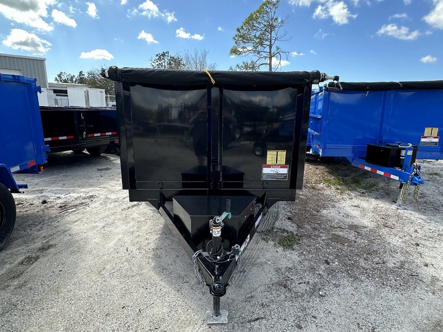 New 2025 TRIPLE CROWN TRAILERS 6' x 12' Heavy Duty 10K Dump Trailer