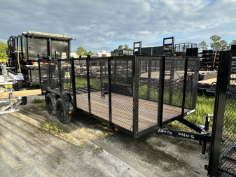 New 2025 TRIPLE CROWN TRAILERS 6'4  x 16' Utility Trailer