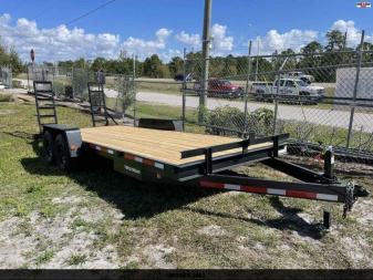 New 2025 TRIPLE CROWN TRAILERS 7' x 18' 14k Equipment Trailer