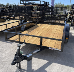 New 2025 TRIPLE CROWN TRAILERS 6'4  x 14' Utility Trailer