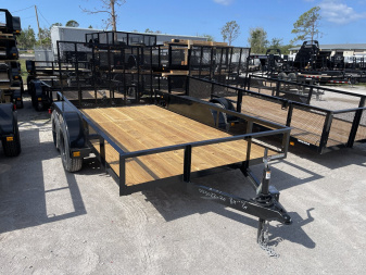 New 2025 TRIPLE CROWN TRAILERS 6'4  x 12' Utility Trailer
