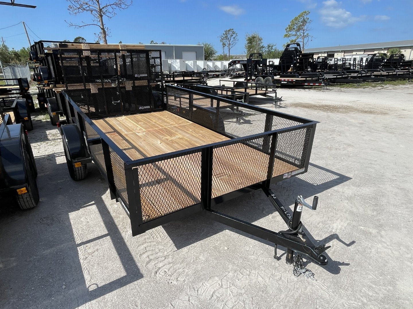 New 2025 TRIPLE CROWN TRAILERS 6'4" x 12' Utility Trailer