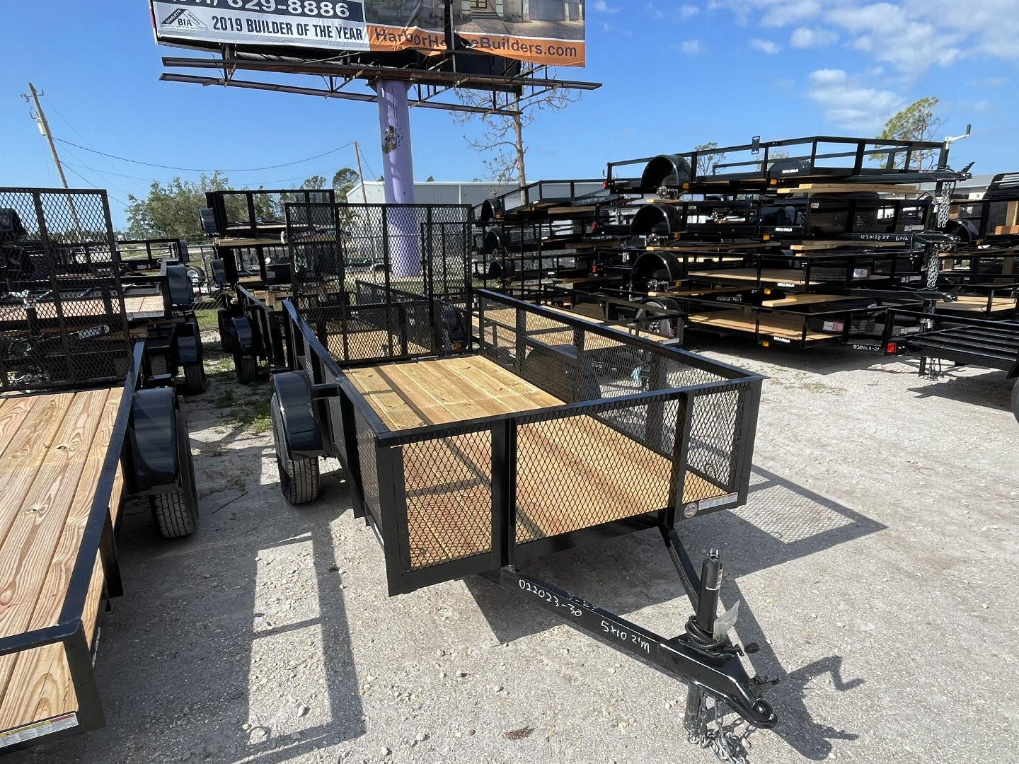 New 2025 TRIPLE CROWN TRAILERS 5' x 10' Utility Trailer