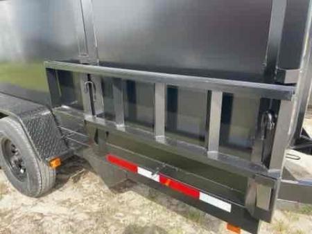 New 2026 TRIPLE CROWN TRAILERS 7' x 14' Heavy Duty 14K Dump Trailer