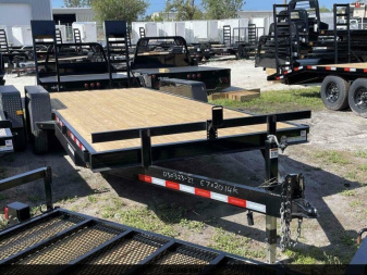 New 2025 TRIPLE CROWN TRAILERS 7' x 20' 14k Equipment Trailer