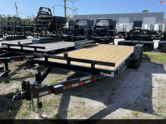 New 2025 TRIPLE CROWN TRAILERS 7' x 24' 14k Equipment Trailer