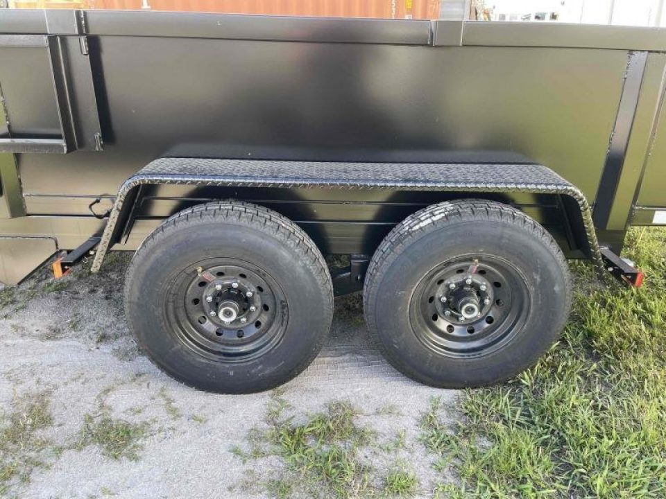 New 2026 TRIPLE CROWN TRAILERS 7' x 14' Heavy Duty 14K Dump Trailer